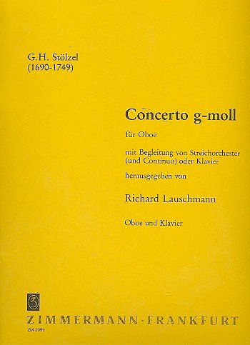 G.H. Stoelzel: Konzert G-Moll