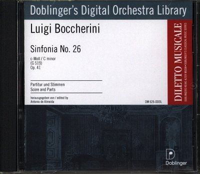 L. Boccherini: Sinfonie a-Moll Nr.26 op.41 , KAOrch (CD-ROM)