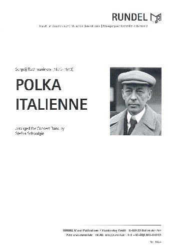 S. Rachmaninow: Polka Italienne, Blaso (Pa+St)