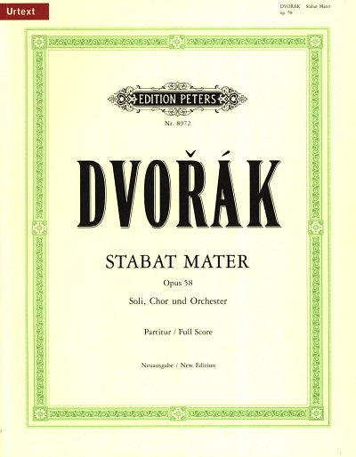 A. Dvo_ák: Stabat Mater op. 58, 4GesGchOrch (Part)