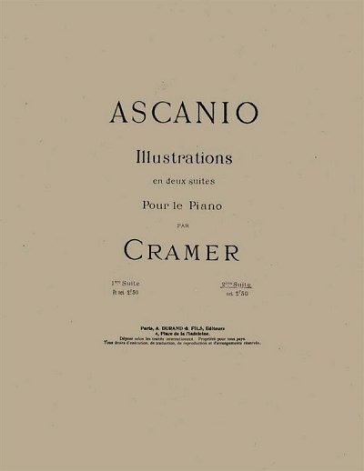 C. Saint-Saëns: Illustrations en Deux Suites par Cramer 2eme Suite