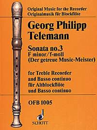 G.P. Telemann: Sonata No. 3 f-Moll 