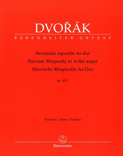 A. Dvorak: Slawische Rhapsodie As-Dur op. 45/3, Sinfo (Part)
