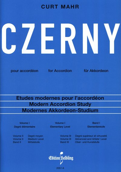 C. Czerny: Czerny für Akkordeon 1, Akk
