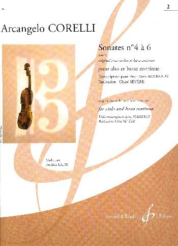 A. Corelli: Sonates op. 5 Nr. 4 - 6, VlaKlav (KlavpaSt)