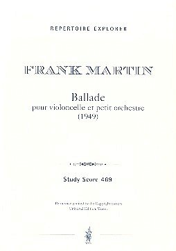 F. Martin: Ballade, VcOrch (Stp)