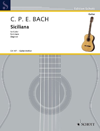 DL: C.P.E. Bach: Siciliana d-Moll, Git