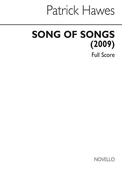 P. Hawes: Song Of Songs (Full Score)