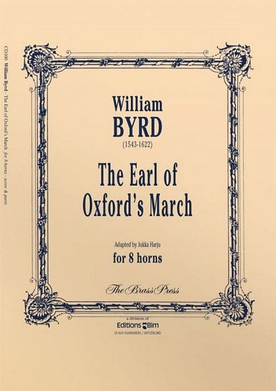 W. Byrd: The Earl of Oxford's March, 8Hrn (Pa+St)