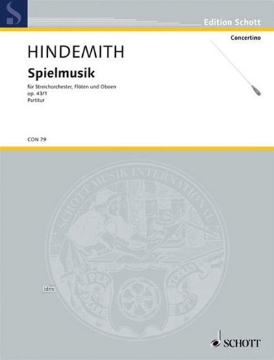 P. Hindemith: Spielmusik op. 43/1