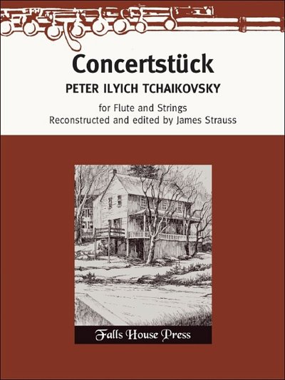 P.I. Tschaikowsky: Concertstück for Flute & Strings  (Pa+St)
