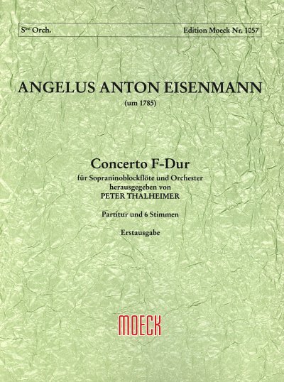 Eisenmann Angelus Anton: Concerto F-Dur