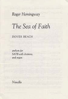 Sea Of Faith (Dover Beach), GchOrg (Chpa)