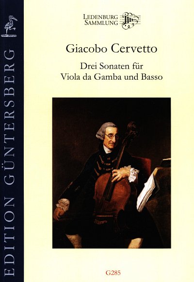 G. Cervetto: Drei Sonaten op. 2, VdGBC (Pa+St)
