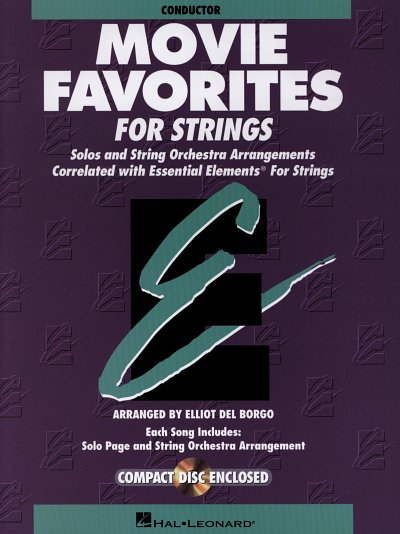 Essential Elements Movie Favorites for Strings, Sinfo (PaCD)