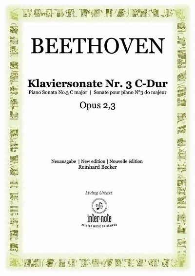 L. van Beethoven: Sonate Nr. 3 C-Dur
