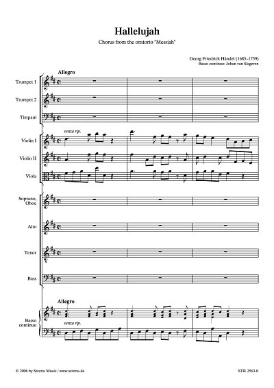 DL: G.F. Haendel: Hallelujah Chor aus dem Oratorium 