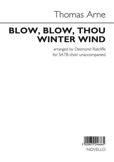 Blow, Blow, Thou Winter Wind, GchKlav (Chpa)