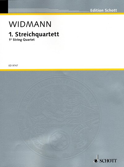W. Joerg: 1. Streichquartett , 2VlVaVc (Pa+St)