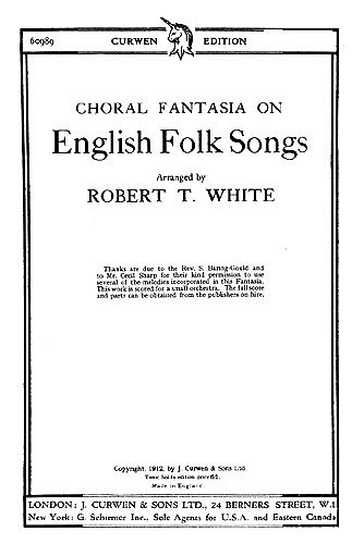 White English Folk Songs, GchKlav (Chpa)
