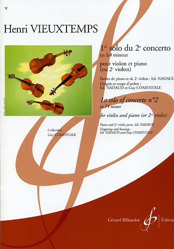 H. Vieuxtemps: 1Er Solo Du 2E Concerto En, VlKlav (KlavpaSt)