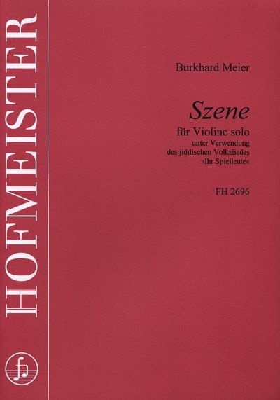 B. Meier: Szene für Violine solo