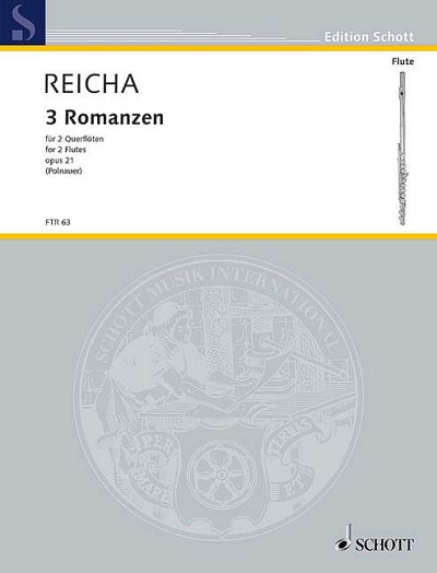 DL: A. Reicha: Drei Romanzen, 2Fl (Sppa)