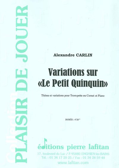 Variations sur Le Petit Quinquin (KlavpaSt)