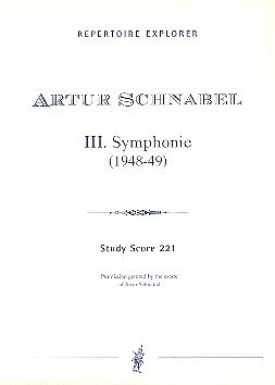 A. Schnabel: Sinfonie Nr.3 für Orchester, Sinfo (Stp)