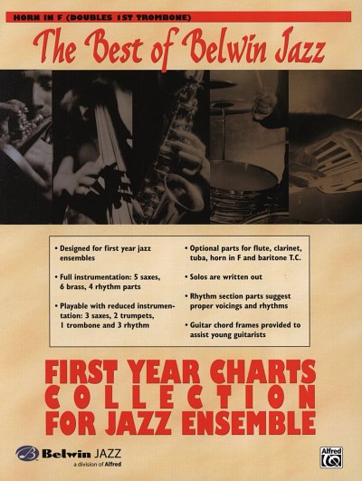 First Year Charts Collection For Jazz Ensemble Best Of Belwi