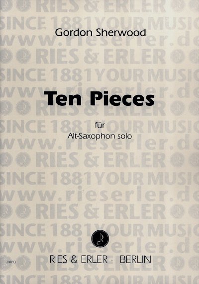 Ten Pieces op. 125, Asax