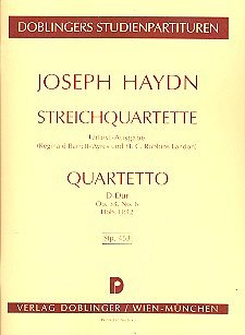 J. Haydn: Quartett D-Dur Op 33/5 Hob 3/41