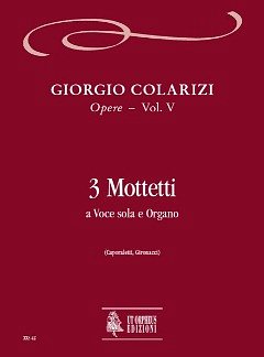 G. Colarizi: 3 Mottetti, GesOrg