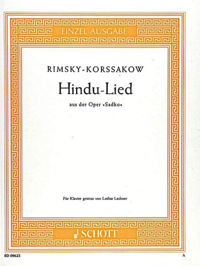 DL: N. Rimski-Korsakow: Hindu-Lied, Klav