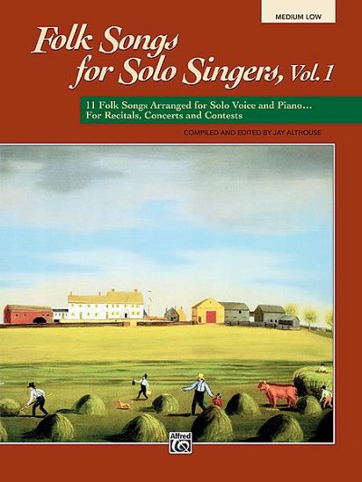 Folk Songs for Solo Singers, Vol. 1, Ges (Bu)