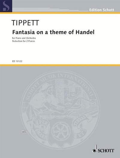 M. Tippett: Fantasia on a theme of Handel , KlavOrch (KA)