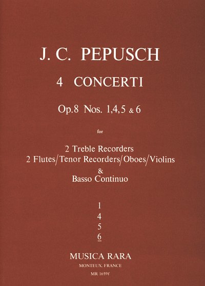 J.C. Pepusch: Konzert Op 8/6