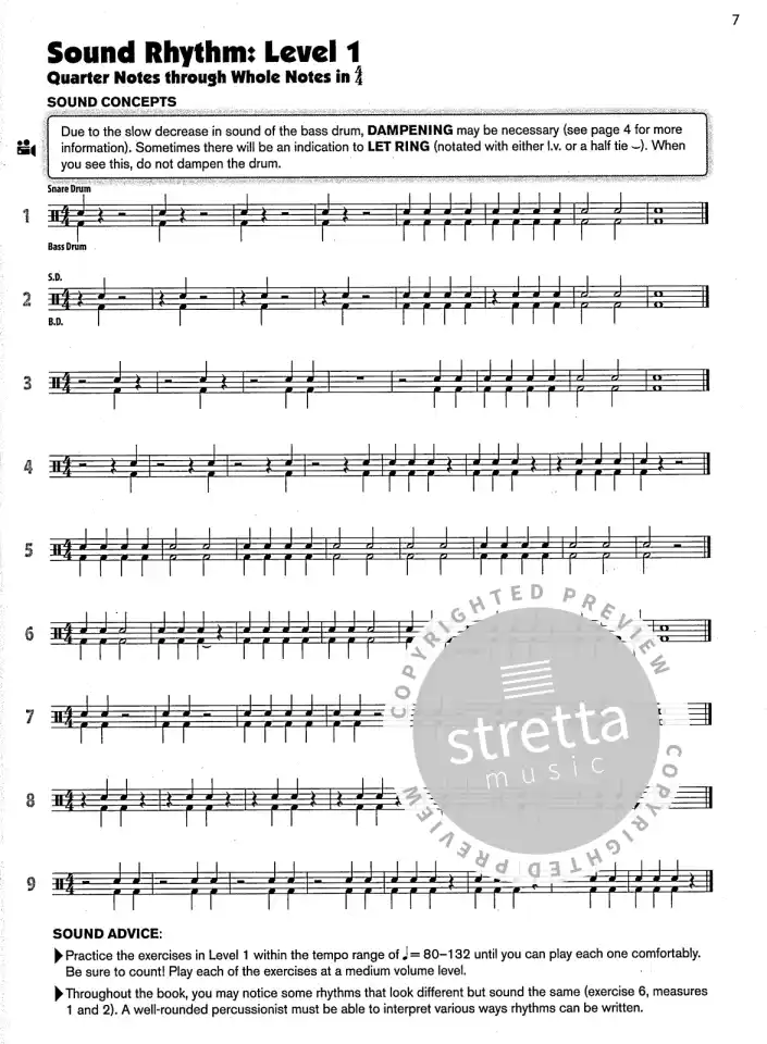 C.M. Bernotas: Sound Percussion - Snare or Ba, Mar (+Audiod) (2)