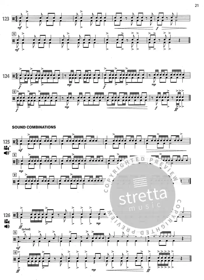 C.M. Bernotas: Sound Percussion - Snare or Ba, Mar (+Audiod) (3)