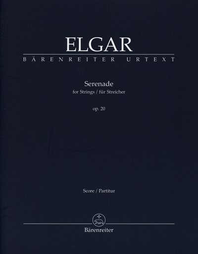 E. Elgar: Serenade op. 20, Stro (Part.)