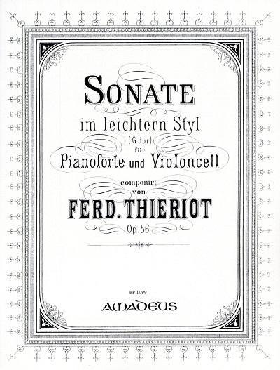 F.H. Thieriot: Sonate Im Leichtern Styl G-Dur Op 56