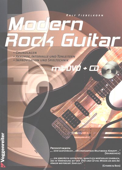 R. Fiebelkorn: Modern Rock Guitar, E-Git (+CDDVD)