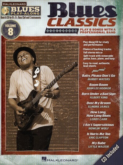 Blues Play-Along Vol. 8: Blues Classics, MelCBEsCt (+CD)