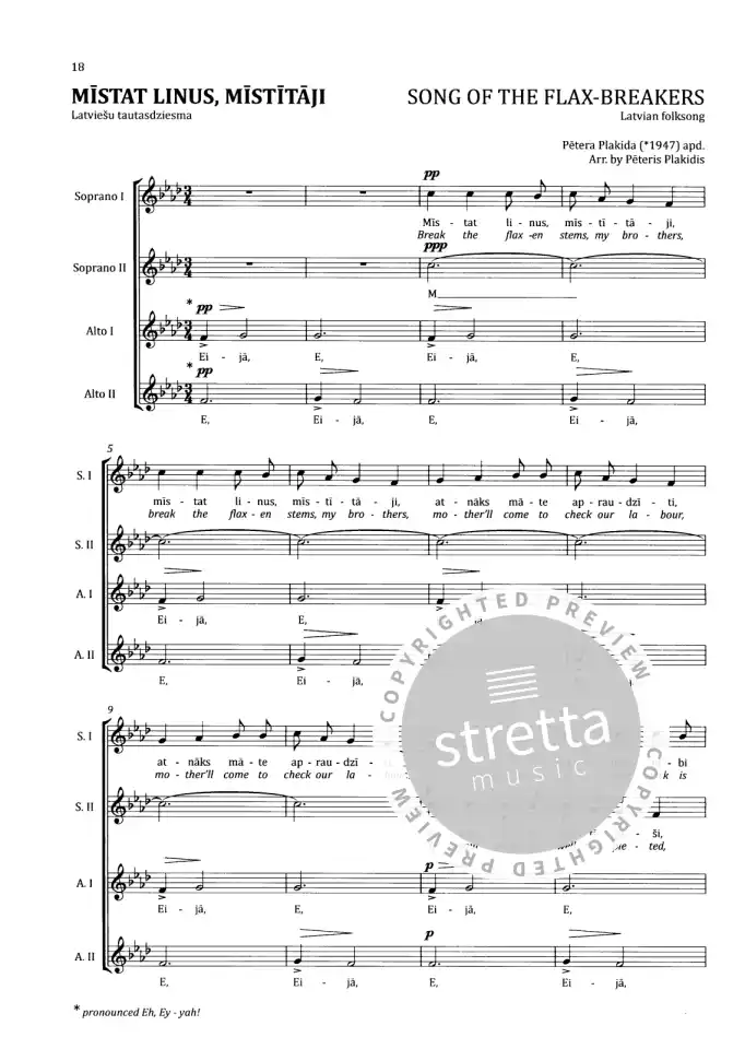 Baltic Songs for Upper Voices 2, FCh (Chb) (2)