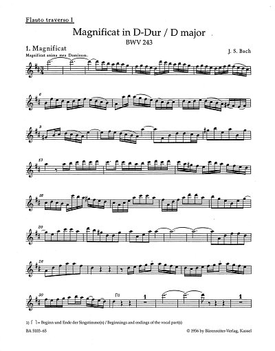 J.S. Bach: Magnificat D-Dur BWV 243 (HARM)