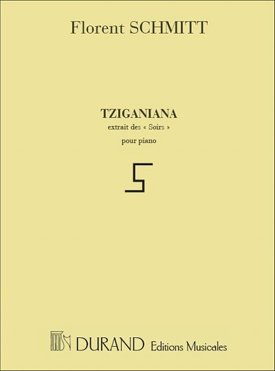 F. Schmitt: Tziganiana Piano , Klav