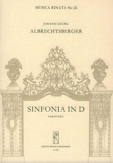 J.G. Albrechtsberger: Sinfonia in D, Sinfo (Part.)