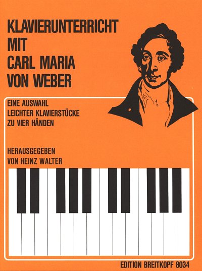 C.M. von Weber: Eine Auswahl leichter Klavier, Klav4m (Sppa)