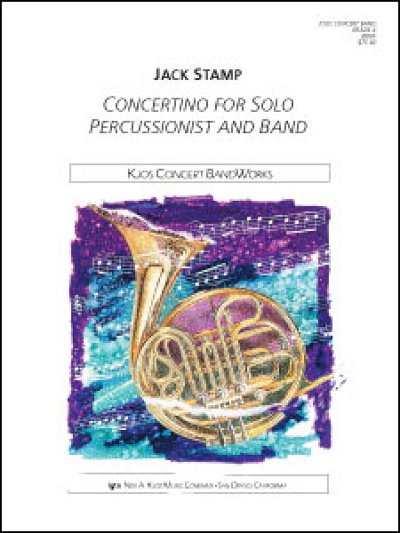 Concertino for Percussionist and Band, Blaso (Pa+St)