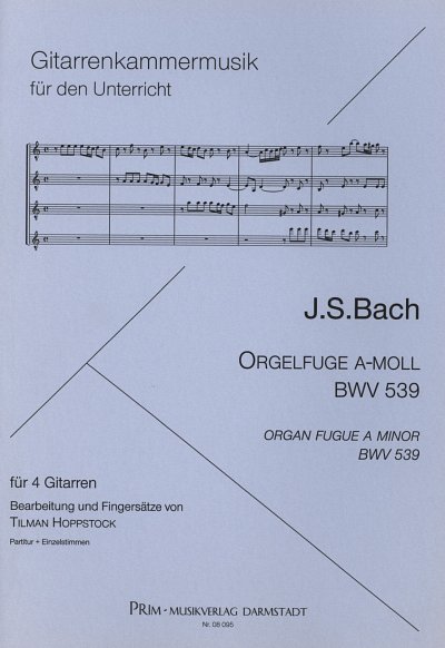 J.S. Bach: Fuge a-moll BWV 539 (Original), 4Git